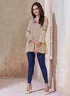 Cream Colour VARDAN IRA VOL 1 Designer Fancy Casual Heavy Rayon Short Top Collection 2010